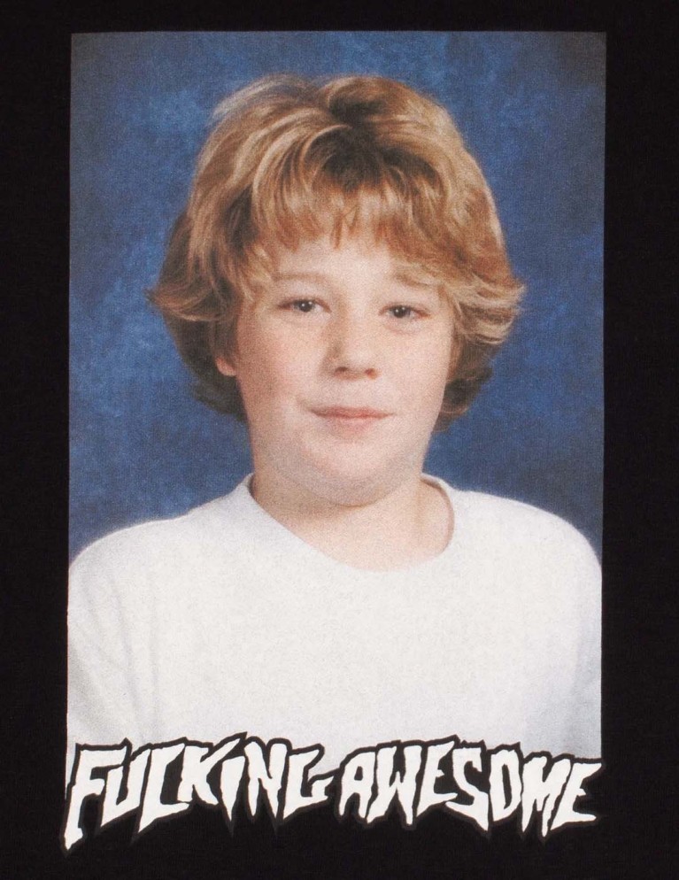 T-shirt FUCKING AWESOME jake anderson classe foto tee nero